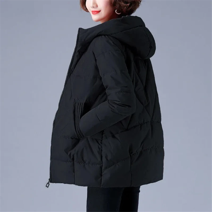 R&B | Elegante unifarbene gerippte gesteppte Jacke mit Reißverschluss ideal für Herbst/Winter