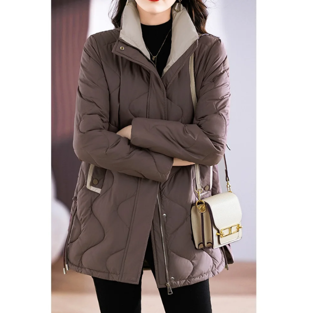 R&B | Elegante gesteppte Jacke mit Stehkragen für einen Smart-Look Ideal für Herbst/Winter