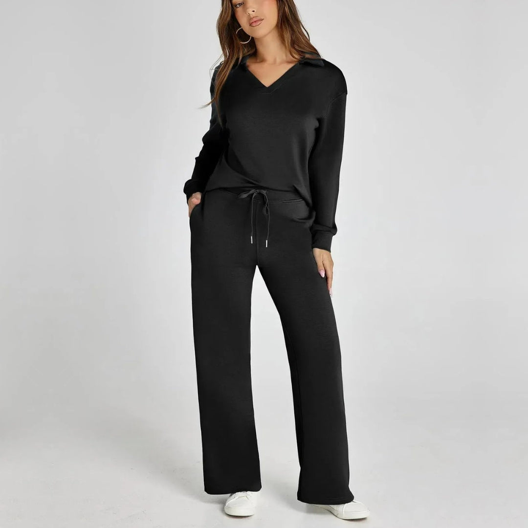 R&B | Damen Loungewear Satz mit Weiten Hosen