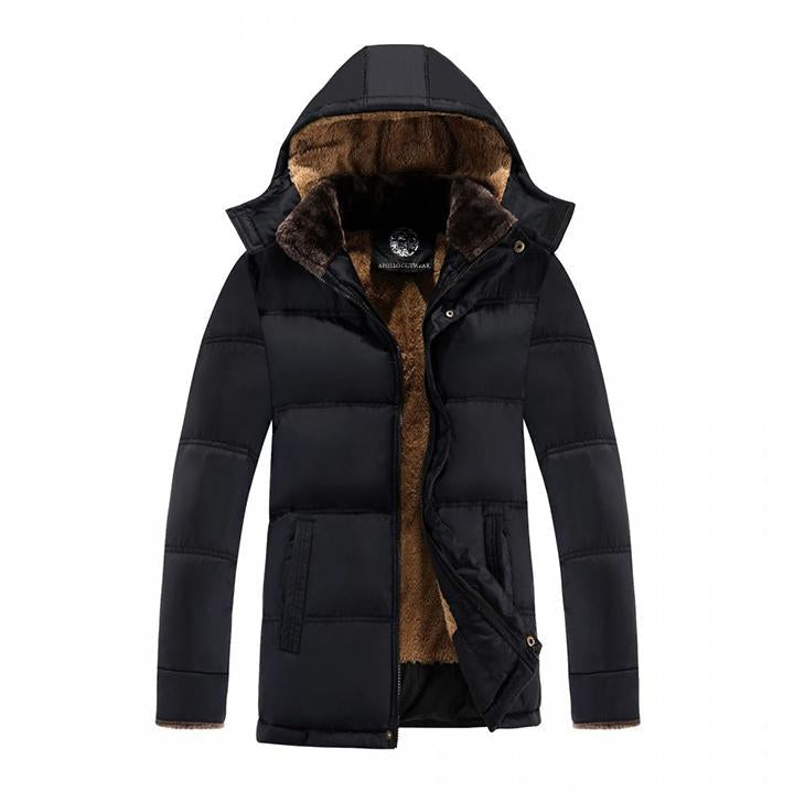 R&B | Fleece-Parka - Stylischer Wintermantel mit einzigartigem Design