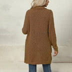 R&B | Einfarbiger Strickjacke