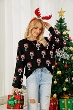 R&B | Weihnachten Puff Ärmelsweater