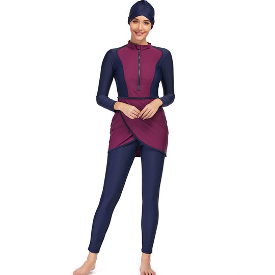 R&B | 3 Teile Set Halal Bademode Badeanzug Burkini Badeoutfit