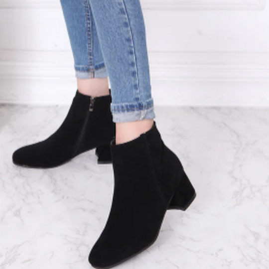 R&B | Moderne Wild Ankle Boots mit Bequemem Absatz Damen Ankle Boots
