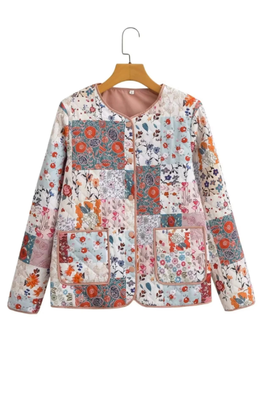 R&B | Gedruckte Baumwolljacke