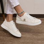 Leinenschuh Damen Casual Sneaker R&B