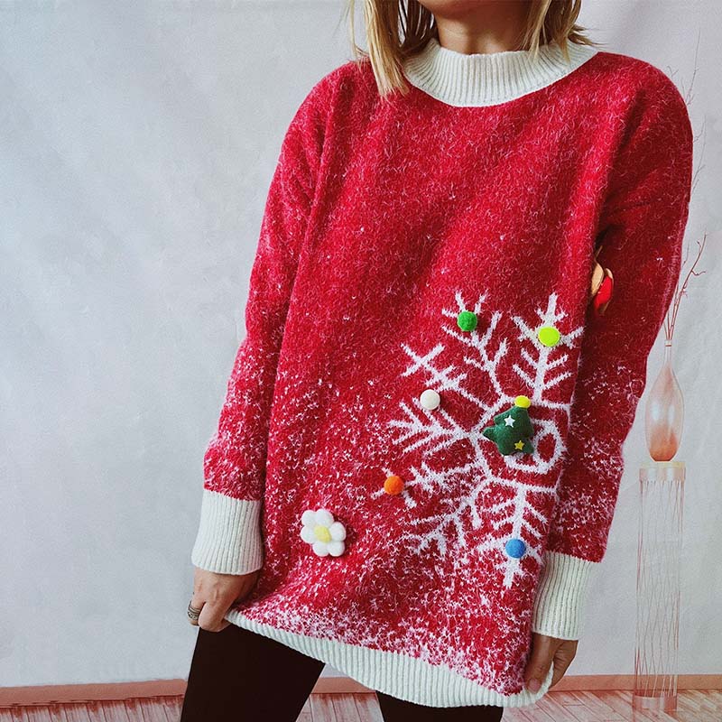 R&B | Satz Aus Weihnachtspullover und Schal