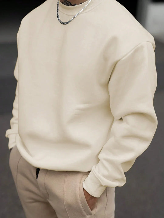 R&B | Herren Sweatshirt mit Rundhalsausschnitt