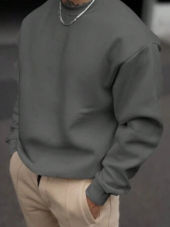 R&B | Herren Sweatshirt mit Rundhalsausschnitt