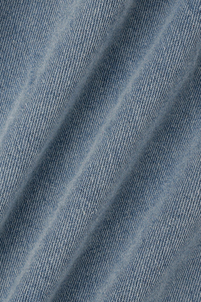 R&B | Solide Patchwork Umlegekragen Langarm Reguläre Denimjacke