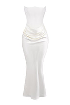 R&B | Trägerloses Korsett Maxi Kleid