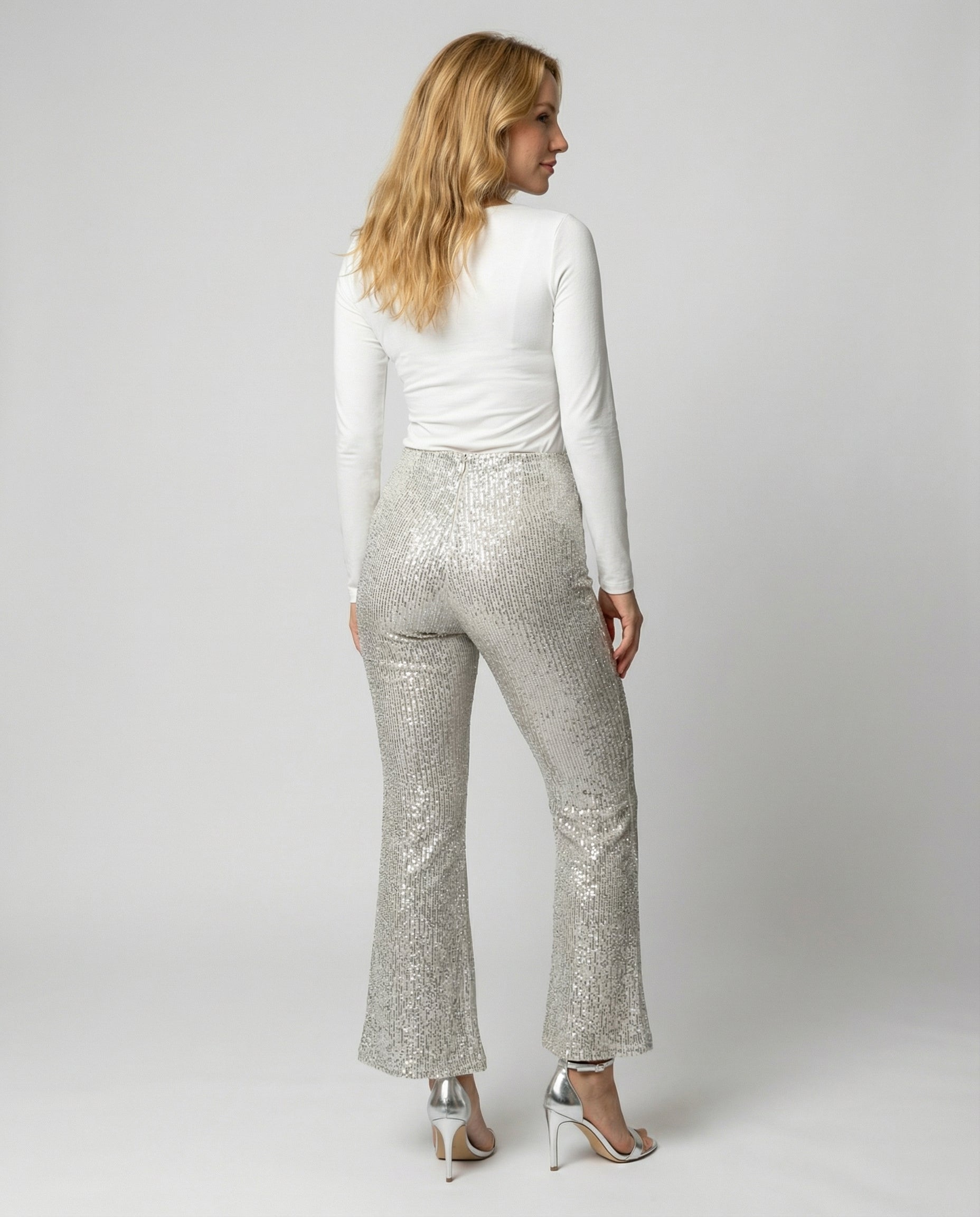 Glamouröse Herbst Paillettenhose | R&B