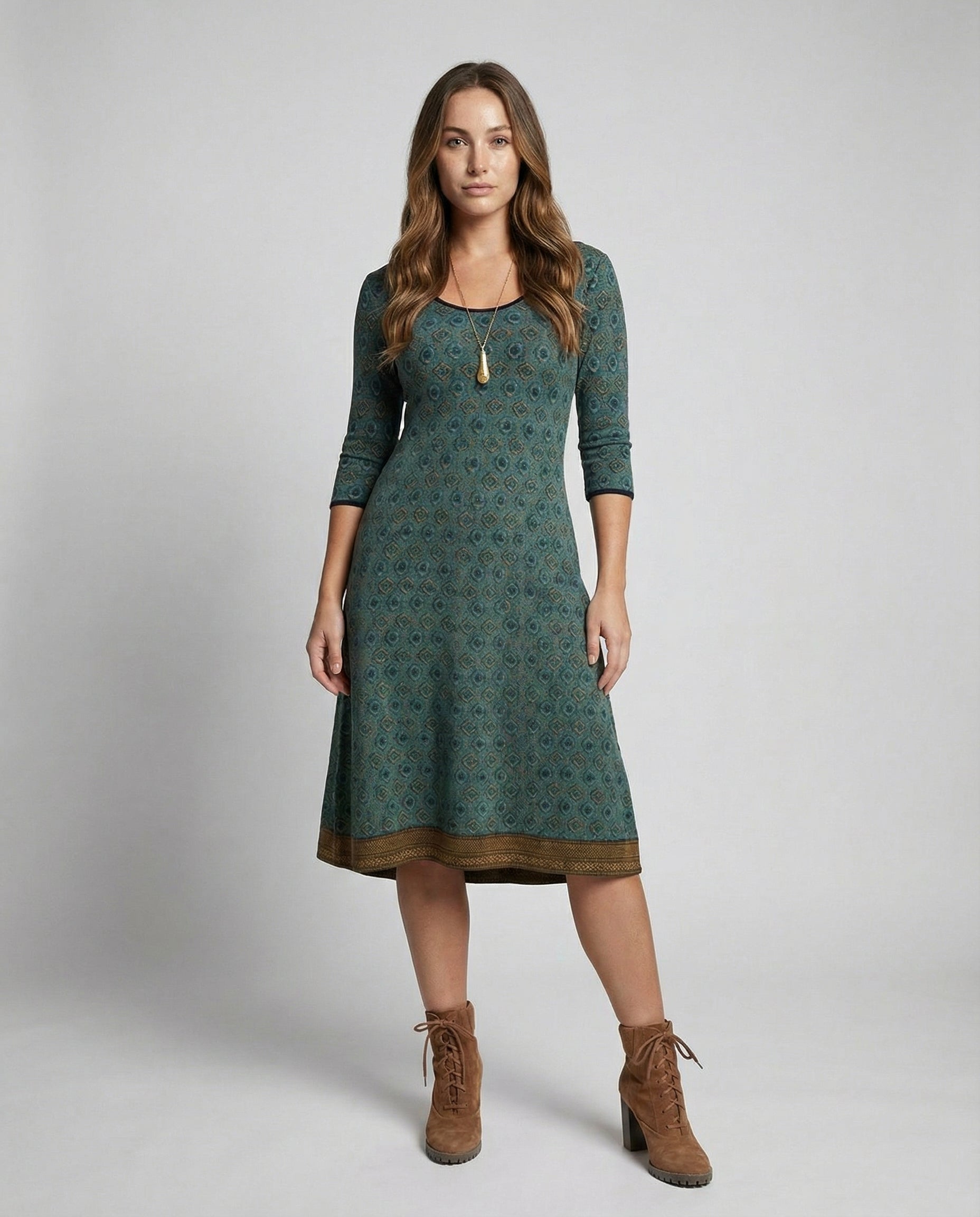 R&B | Boho Chic Midi Kleid