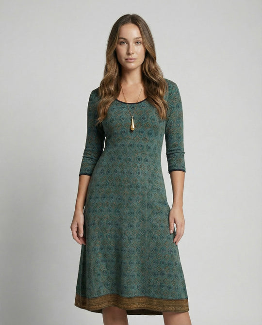 R&B | Boho Chic Midi Kleid