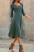 R&B | Boho Chic Midi Kleid