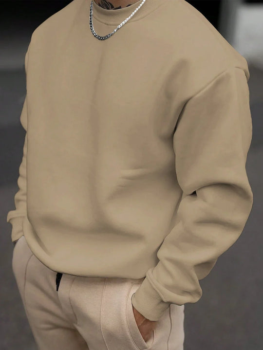 R&B | Herren Sweatshirt mit Rundhalsausschnitt