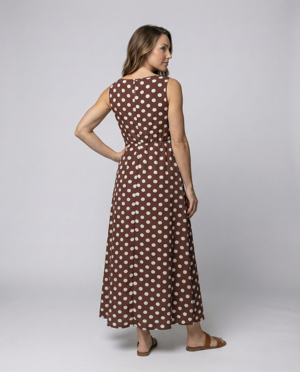 R&B | Elegantes Sommerkleid mit Pünktchen