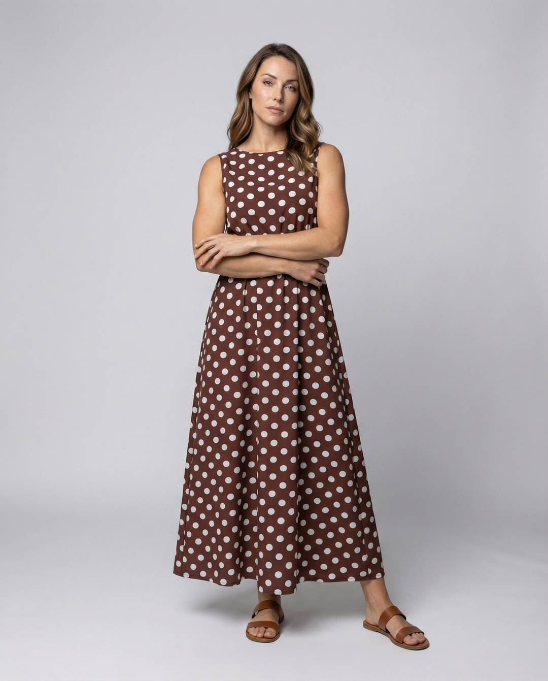 R&B | Elegantes Sommerkleid mit Pünktchen