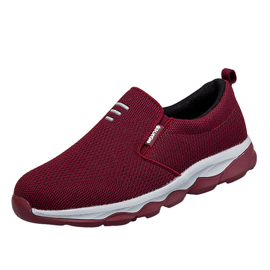 Damen Bequeme Slip-On Sneakers mit atmungsaktivem Obermaterial R&B