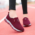 Damen Bequeme Slip-On Sneakers mit atmungsaktivem Obermaterial R&B