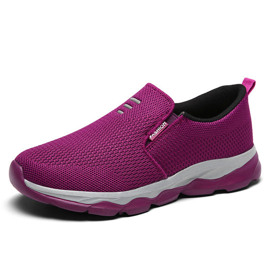 Damen Bequeme Slip-On Sneakers mit atmungsaktivem Obermaterial R&B