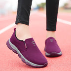 Damen Bequeme Slip-On Sneakers mit atmungsaktivem Obermaterial R&B