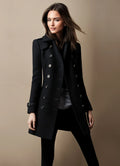 R&B | Eleganter Trenchcoat Damen Winterjacke