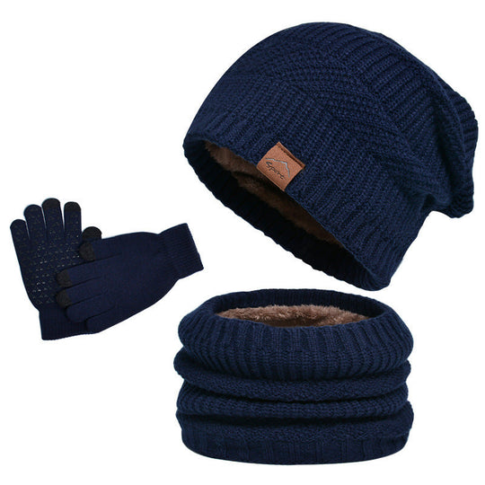 R&B - Freizeit Winter Plüsch 3-teiliges Set für Männer