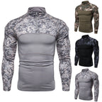 Herren Sportlicher Langarmpullover mit strukturiertem Design und praktischem Reißverschluss