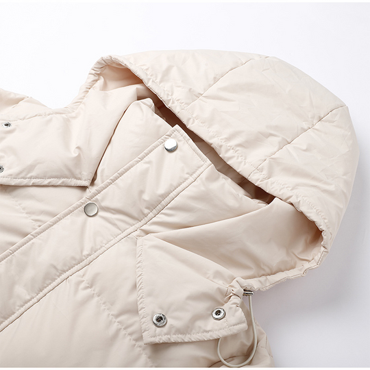 R&B | Stilvoller langer Damen Daunenjacke