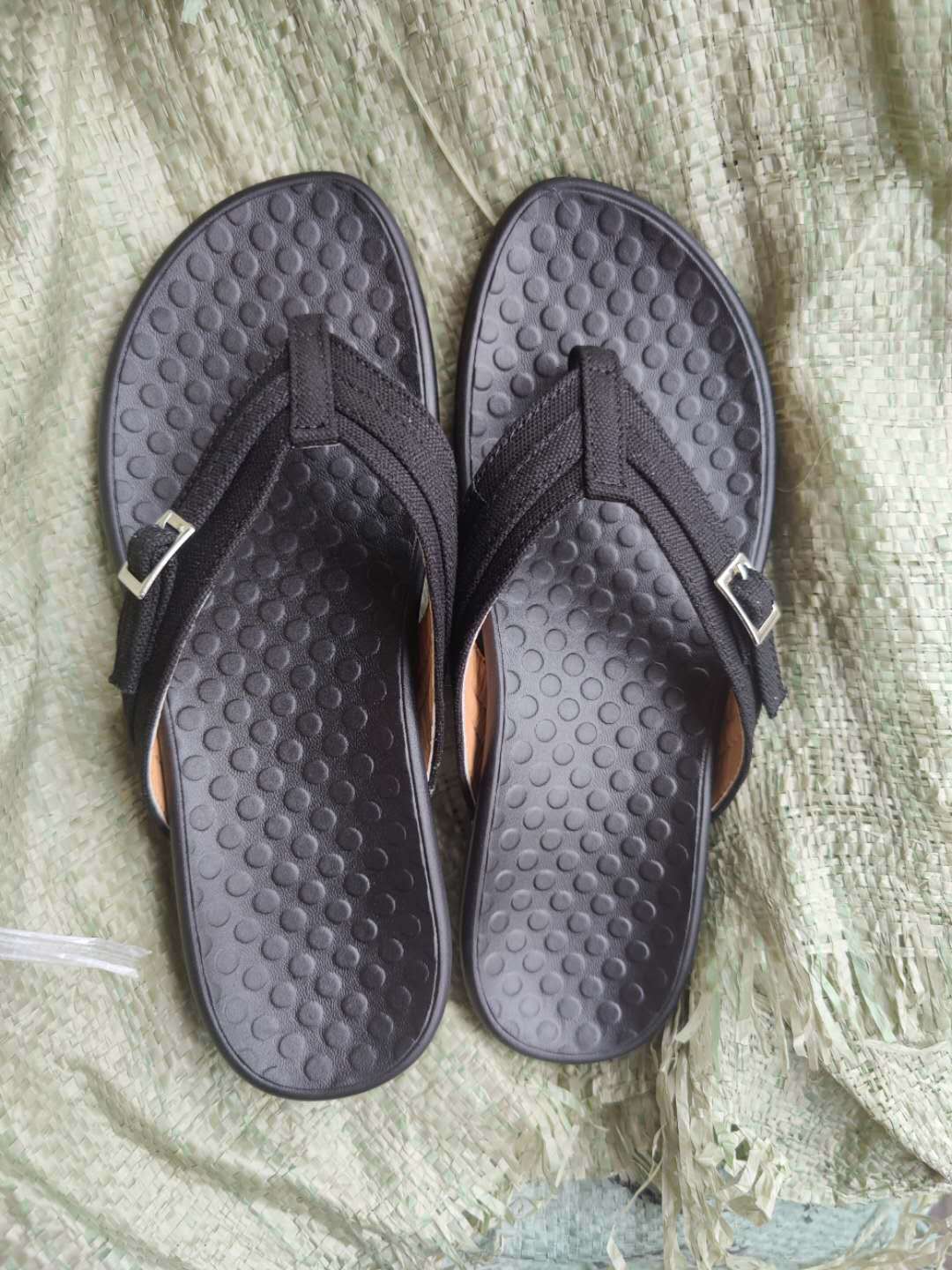 Damen Zehentrenner-Sandalen mit modischem Riemendesign R&B