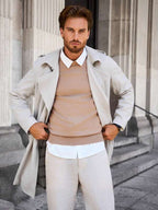 R&B | Trendig Trenchcoat für Männer