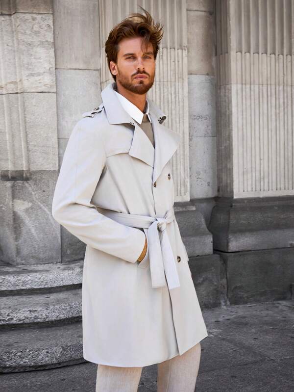 R&B | Trendig Trenchcoat für Männer