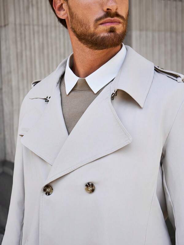 R&B | Trendig Trenchcoat für Männer
