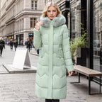R&B | Lange schlanke Winterjacke