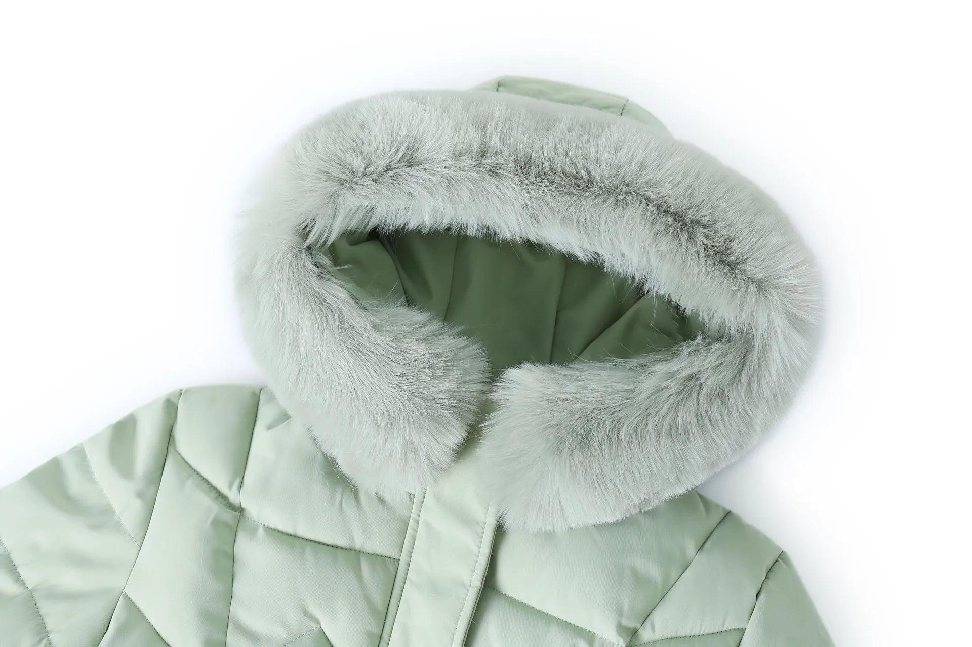 R&B | Lange schlanke Winterjacke
