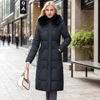 R&B | Lange schlanke Winterjacke
