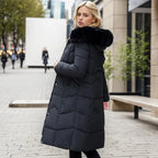 R&B | Lange schlanke Winterjacke
