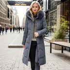 R&B | Lange schlanke Winterjacke