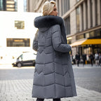 R&B | Lange schlanke Winterjacke