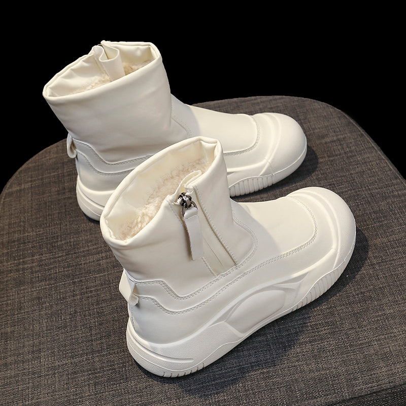 R&B | Damen Orthopädische High Heel Stiefel mit Reißverschluss