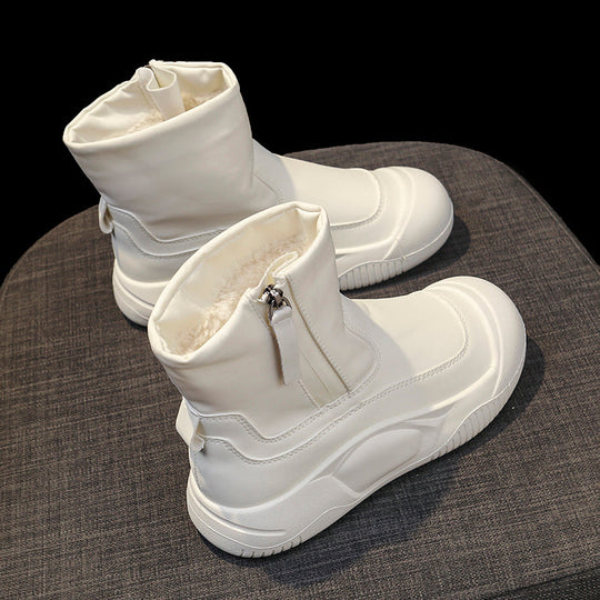 R&B | Damen Orthopädische High Heel Stiefel mit Reißverschluss