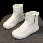 R&B | Damen Orthopädische High Heel Stiefel mit Reißverschluss