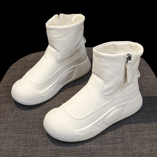 R&B | Damen Orthopädische High Heel Stiefel mit Reißverschluss
