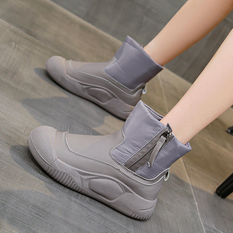 R&B | Damen Orthopädische High Heel Stiefel mit Reißverschluss