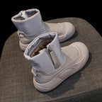 R&B | Damen Orthopädische High Heel Stiefel mit Reißverschluss