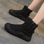 R&B | Damen Orthopädische High Heel Stiefel mit Reißverschluss