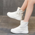 R&B | Damen Orthopädische High Heel Stiefel mit Reißverschluss
