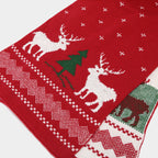 R&B | Weihnachtsrentiermuster Muster Mütze Schal Handschuhe Set (6 Farben)