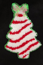 R&B | Casual Weihnachtsbaum Pailletten O-Hals Sweats